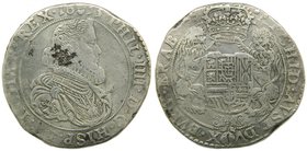 Austria. Ducatón 1633. Felipe IV (1621-1665). Amberes. Philip IV. Archiduque de Austria. (Vti. 1187). (Vanhoudt 640.BS). (Van Gelder & Hoc 327-3a). 32...