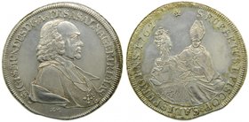 Austria. Thaler. 1762 FM. Salzburg. Sigismundus III. (km#395.3). (dav.1254A). 27,87 gr Ag. Defecto en canto.
Grado: ebc-