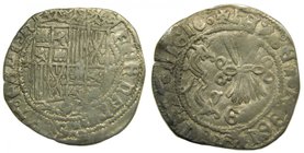 REYES CATOLICOS. Granada. 1 real. (1474-1504) SF. (cal.318 ). 2,70 gr Ag. 
Grado: mbc-