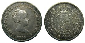 ISABEL II (1833-1868). 2 Reales. 1848 CL. Madrid. (Cal.361). 2,96 gr Ag. 
Grado: mbc-