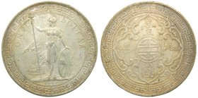 Gran Bretaña. Trade Dollar 1897 (km#T5) 26,92 gr Ag 
Grado: mbc+