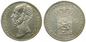 Holanda. 1 Gulden . 1848 . (km#66) 9,98 gr Ag.
Grado: ebc-