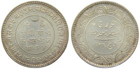 India . Kutch. 5 Kori VS 1994 (1938) George VI (Y#75) 13,96 gr Ag
Grado: sc