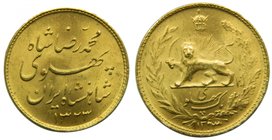 Iran Pahlavi SH1323 (km#1148) 8,15 gr Au . Gold. 
Grado: ebc+/sc-