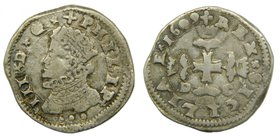 Italia . Sicilia . Felipe III. 3 Taris. 1609. Messina - DC. CG-4366. AR.
Grado: mbc