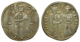 Serbia. Stefan Uros II Milutin (1282-1321). Grosso (20 mm, 1.90 gr . ag) 
Grado: mbc