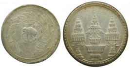 Thailand Baht ND 1860 Rama IV, (1851-1868). (y#11) 15,10 gr Ag. 
Grado: bc