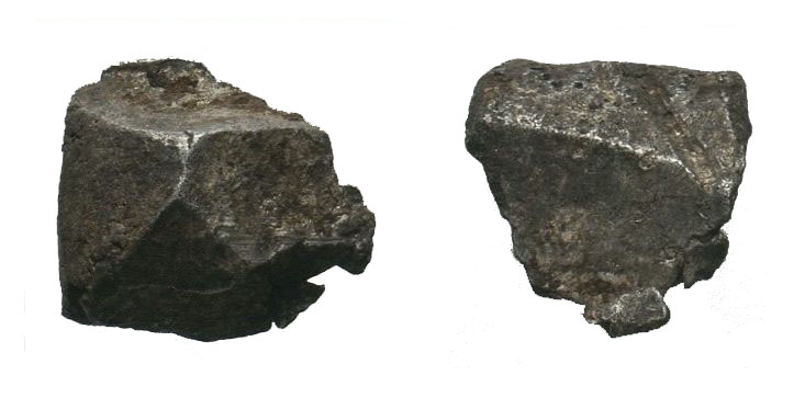 JUDAEA, HACK-SILBER 5TH./4th. CENTURY BC. Early Means of Payment. 0.75gr, 2 GERA...
