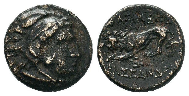 KINGS OF MACEDON. Kassander, 305-298 BC. Dichalkon Bronze AE

Condition: Very Fi...