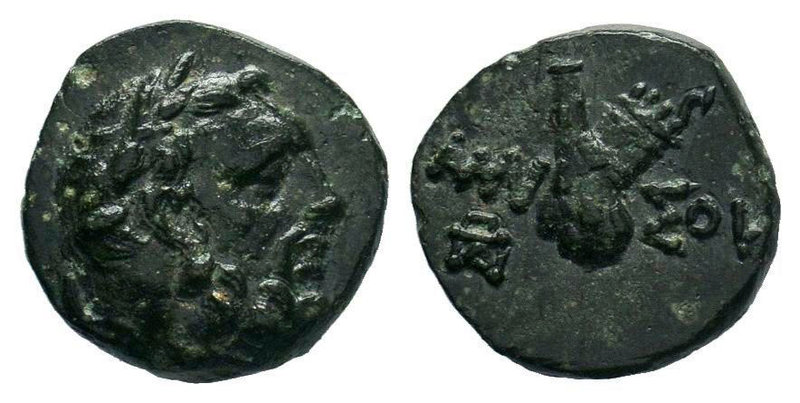 PONTOS. Amisos. (Circa 95-90 or 80-70 BC). Struck under Mithradates VI Eupator.A...