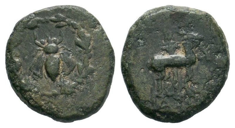Ionia. Ephesos 450-400 BC. Bronze Æ

Condition: Very Fine

Weight: 2.30gr
Diamet...
