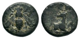 Ionia, Ephesos . Circa 200-190 BC.AE Bronze

Condition: Very Fine

Weight: 1.68gr
Diameter: 12.08mm

From a Private DUTCH Collection.