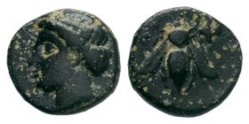 Ephesos, Ionia. 4th-3rd C. BC.AE Bronze

Condition: Very Fine

Weight: 1.30gr
Diameter: 11.07mm

From a Private DUTCH Collection.
