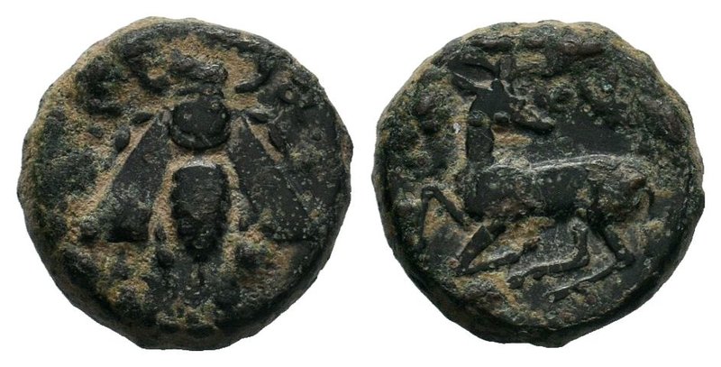 Ephesos, Ionia. Circa 295-280 BC. AE Bronze

Condition: Very Fine

Weight: 2.23g...