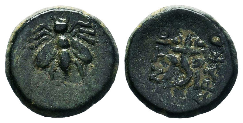 Ephesos, Ionia, ca. 387-280 BC.AE Bronze, Rare!!!

Condition: Very Fine

Weight:...