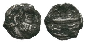 PHOENICIA, Arados. Circa 380-350 BC. AR Obol 

Condition: Very Fine

Weight: 0.63gr
Diameter: 8.65mm

From a Private UK Collection.