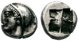 Ionia, Phokaia. ca. 521-478 B.C. AR diobol 

Condition: Very Fine

Weight: 1.28gr
Diameter: 9.84mm

From a Private UK Collection.