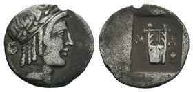 Asia Minor - Lycia - Masikytes - AR Hemidrachme 

Condition: Very Fine

Weight: 1.09gr
Diameter: 15.77mm

From a Private UK Collection.