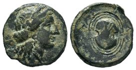 Islands off Attica. Salamis 350-318 BC.

Condition: Very Fine

Weight: 2.54gr
Diameter: 17.34mm

From a Private German Collection.