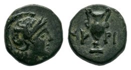 AEOLIS. Myrina. Ae (400-200 BC).

Condition: Very Fine

Weight: 1.05gr
Diameter: 9.33mm

From a Private Dutch Collection.