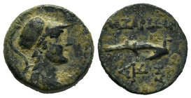 Cilicia. c. 39-31 BC. AE. Anazarbus

Condition: Very Fine

Weight: 4.72gr
Diameter: 17.36mm

From a Private UK Collection.