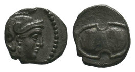 Cilicia, Tarsos. Balakros (Satrap of Cilicia, 333-323 BC). AR Obol 

Condition: Very Fine

Weight: 0.62gr
Diameter: 7.82mm

From a Private UK Collecti...