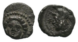 CILICIA. Tarsos. Pharnabazos (Persian military commander, 380-374/3 BC). Obol.

Condition: Very Fine

Weight: 0.78gr
Diameter: 6.54mm

From a Private ...