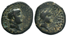 Lykaonia. Eikonion . Nero AD 54-68.

Condition: Very Fine

Weight: 5.59gr
Diameter: 20.14mm

From a Private Dutch Collection.