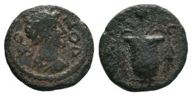 AEOLIS. Elaea. Commodus (Caesar, 166-177). Ae.

Condition: Very Fine

Weight: 2gr
Diameter: 13.11mm

From a Private Dutch Collection.