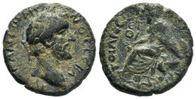 CAPPADOCIA. Tyana. Antoninus Pius (138-161). Ae.

Condition: Very Fine

Weight: 10.07gr
Diameter: 23.54mm

From a Private Dutch Collection.