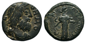 PHRYGIA. Aezanis. Pseudo-autonomous. (253-268)AD. Ae.

Condition: Very Fine

Weight: 2.59gr
Diameter: 15.15mm

From a Private Dutch Collection.