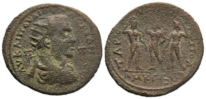 CILICIA, Tarsus. Trajan Decius. AD 249-251. Æ

Condition: Very Fine

Weight: 11....