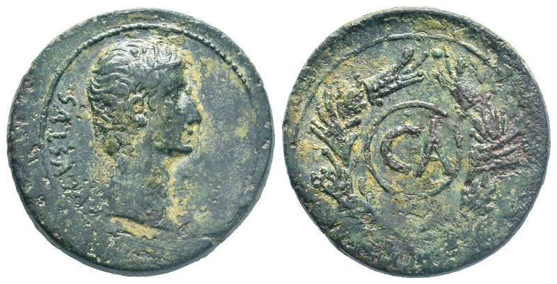 Augustus. 27 B.C.-A.D. 14 Æ 

Condition: Very Fine

Weight: 11.88gr
Diameter: 27...