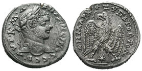 Caracalla (198-217 AD). AR Tetradrachm (27 mm, 13.42 g), Antiochia, Syria.

Condition: Very Fine

Weight: 13.53gr
Diameter: 24.98mm

From a Private Du...