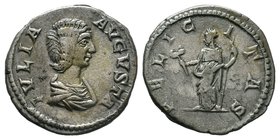 Julia Domna. Augusta, AD 193-217. AR Denarius, / Felicitas standing left, holding spear.

Condition: Very Fine

Weight: 2.90gr
Diameter: 16.12mm

From...