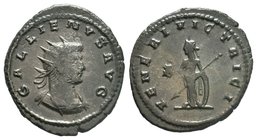 Gallienus Antoninianus. Antioch, 266-269. AD. Veneri

Condition: Very Fine

Weight: 3.46gr
Diameter: 19.43mm

From a Private Dutch Collection.