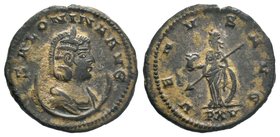 Salonina. Augusta, A.D. 254-268. AR antoninianus (18.79 mm, 3.91 g, 6 h). Antioch mint,

Condition: Very Fine

Weight: 3.91gr
Diameter: 18.79mm

From ...
