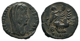Divus Constantine I, died 337. Follis (Bronze, 15 mm, 1.56 g, 12 h), Antiochia,quadriga to right

Condition: Very Fine

Weight: 1.56gr
Diameter: 15mm
...