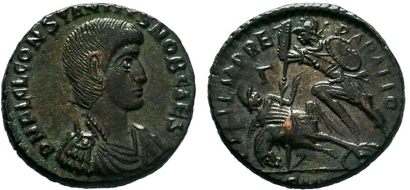 CONSTANTIUS II (337-361). Ae, FEL TEMP REPARATIO 

Condition: Very Fine

Weight:...