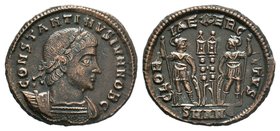 CONSTANTINE II, as Caesar. 317 AD. Æ Follis 

Condition: Very Fine

Weight: 2.41gr
Diameter: 18.5mm

From a Private Dutch Collection.