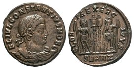 CONSTANTINE II, as Caesar. 317 AD. Æ Follis 

Condition: Very Fine

Weight: 2.39gr
Diameter: 17.64

From a Private Dutch Collection.