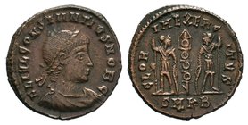 Constantius II. As Caesar, AD 324-337. Æ Follis

Condition: Very Fine

Weight: 1.57gr
Diameter: 16.3mm

From a Private Dutch Collection.