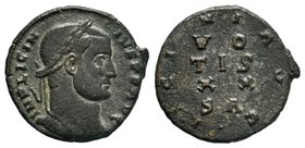 Licinius II. Caesar, A.D. 317-324. AE follis

Condition: Very Fine

Weight: 3.16gr
Diameter: 18.5mm

From a Private Dutch Collection.