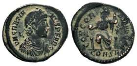 Gratian. A.D. 367-383. AE , CON

Condition: Very Fine

Weight: 2.4gr
Diameter: 18.15

From a Private UK Collection.