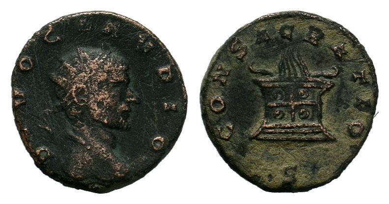 Claudius II. Gothicus (268 - 270 ad.), DIVO CLAUDIO,

Condition: Very Fine

Weig...