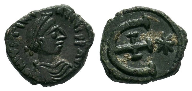 Justinian I, Pentanummium, 527-568 AD, Constantinople.

Condition: Very Fine

We...