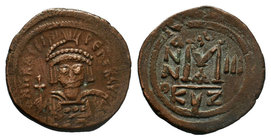 Heraclius, 610-641. Follis. Kyzikos

Condition: Very Fine

Weight: 11.3gr
Diameter: 32mm

From a Private Dutch, Collection.