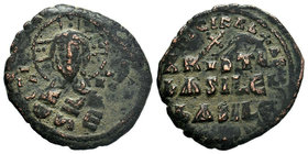 Anonymous Class A2, Follis, c. AD 976-1035 AE, Overstrike !

Condition: Very Fine

Weight: 7.83gr
Diameter: 28.15mm

From a Private Dutch, Collection.