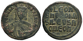 Leo VI. 886-912 AD. Follis

Condition: Very Fine

Weight: 6.16gr
Diameter: 27mm

From a Private Dutch, Collection.