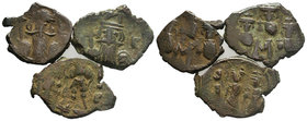 Lot of 3 Byzantine Coins

Condition: Very Fine

Weight: 
Diameter: 

From a Private Dutch, Collection.